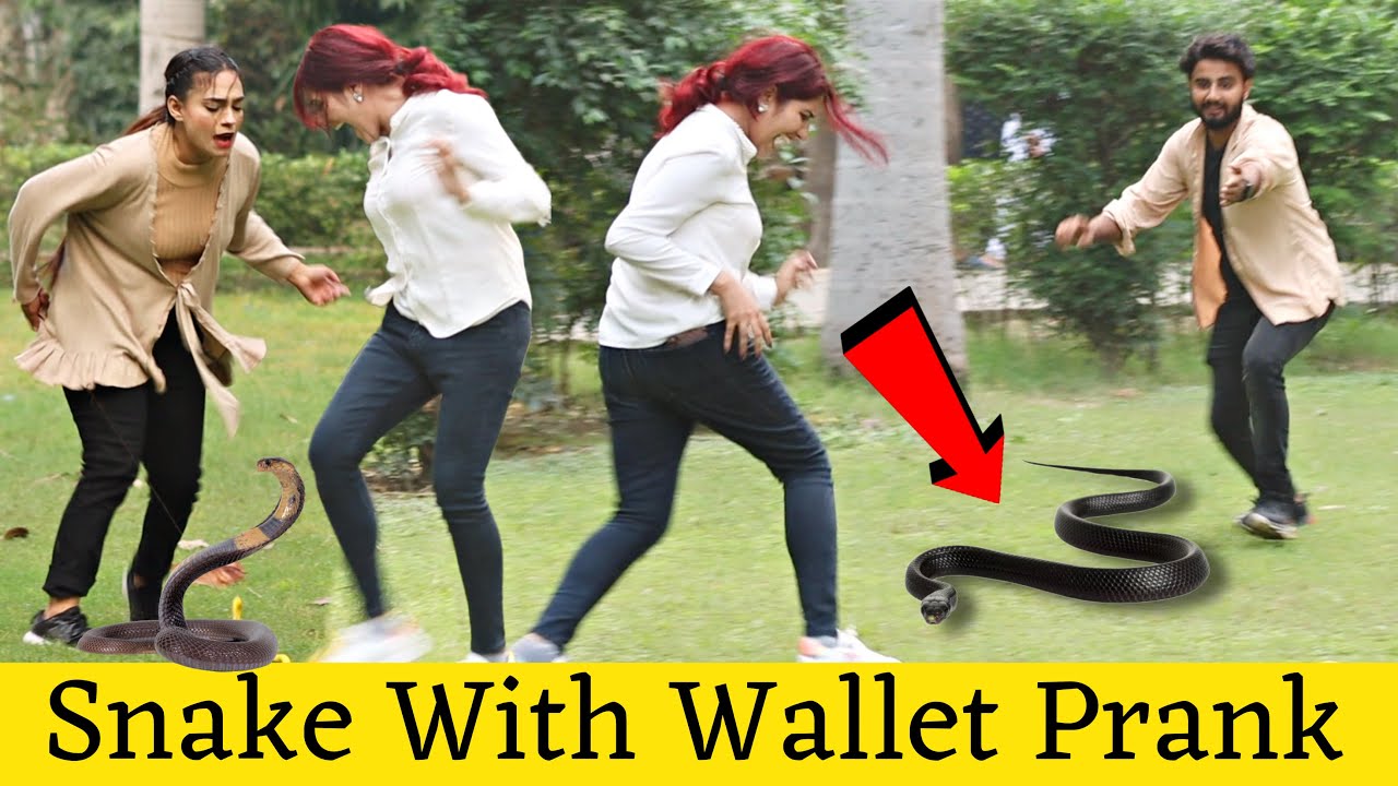 SNAKE WITH PURSE PRANK @That Was Crazy