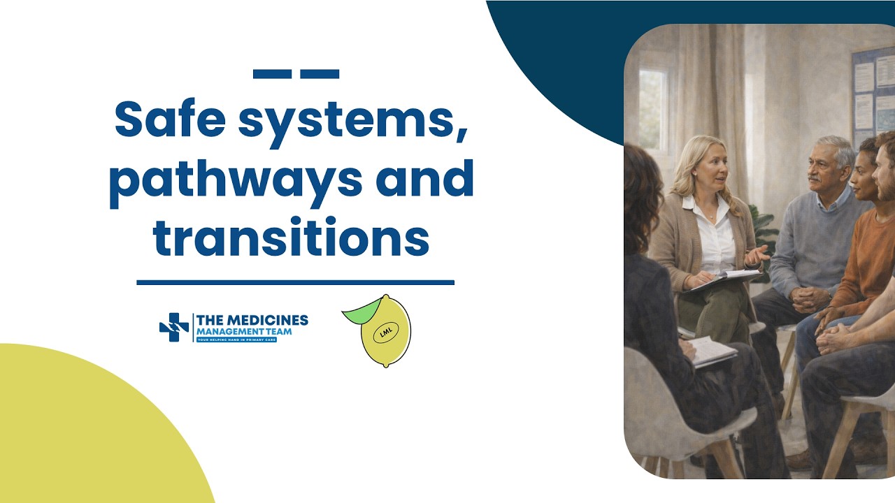 CQC Safe Series | Safe systems, pathways and transitions | Live Webinar