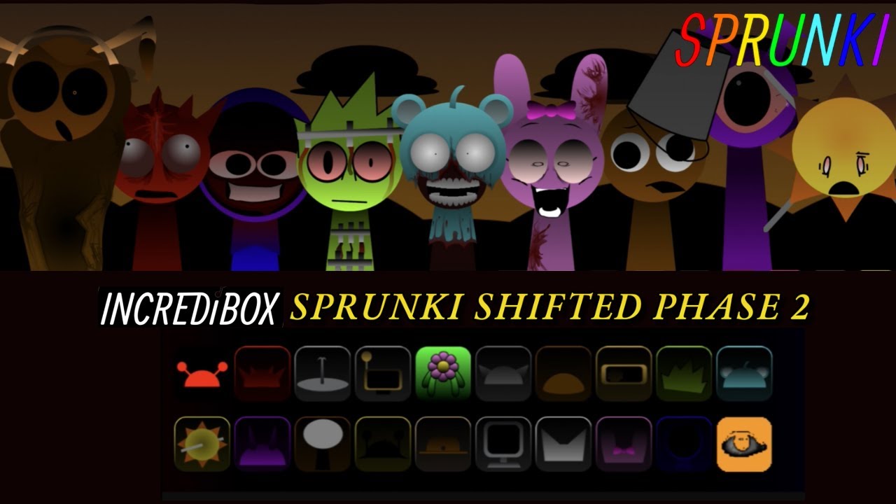 Incredibox - Sprunki (Shifted!) New Phase 2 - Gameplay Showcase
