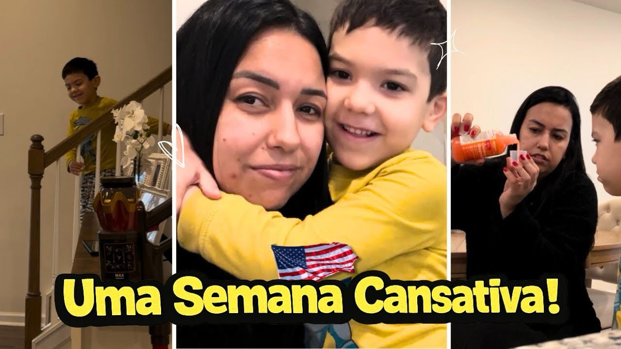 A Realidade de Uma Mãe: Filho Doente, Casa Bagunçada e Quase sem Dormir! 🇺🇸