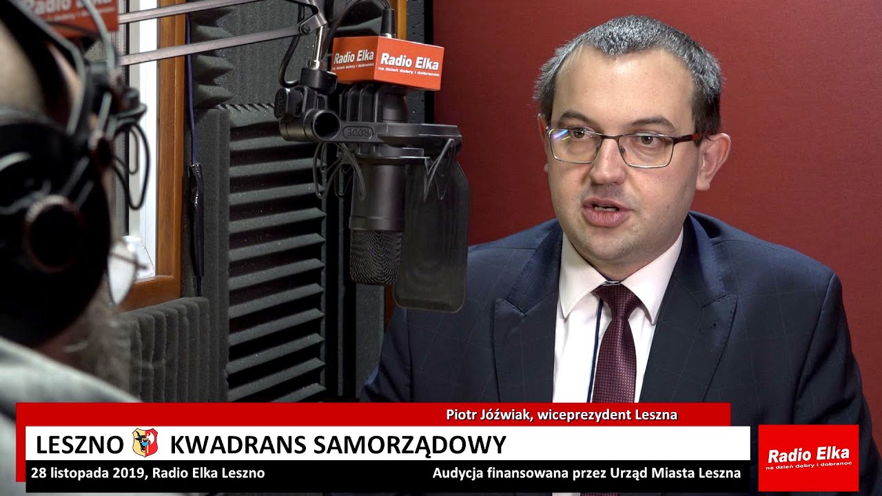 191128 Leszno Kwadrans Samorządowy Piotr Jóźwiak