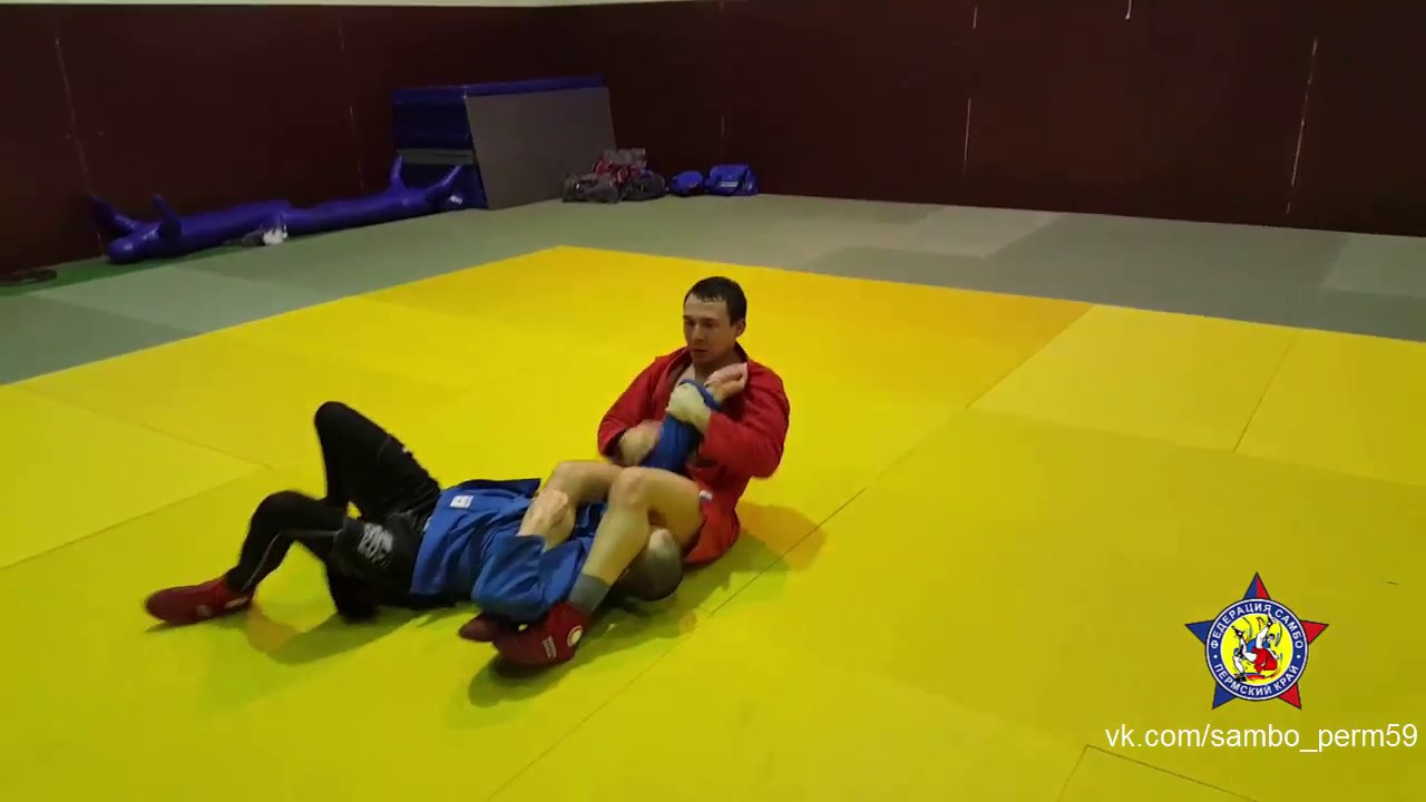 Вариант выхода на рычаг локтя в САМБО