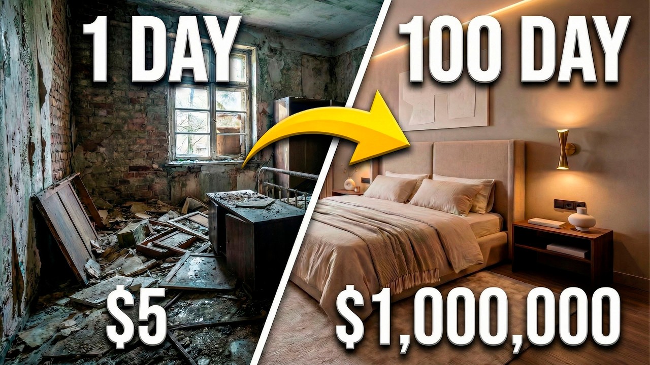 100 CRAZY Days OF Renovation! Before & After House Transformation | From Old to Luxury Modern Home