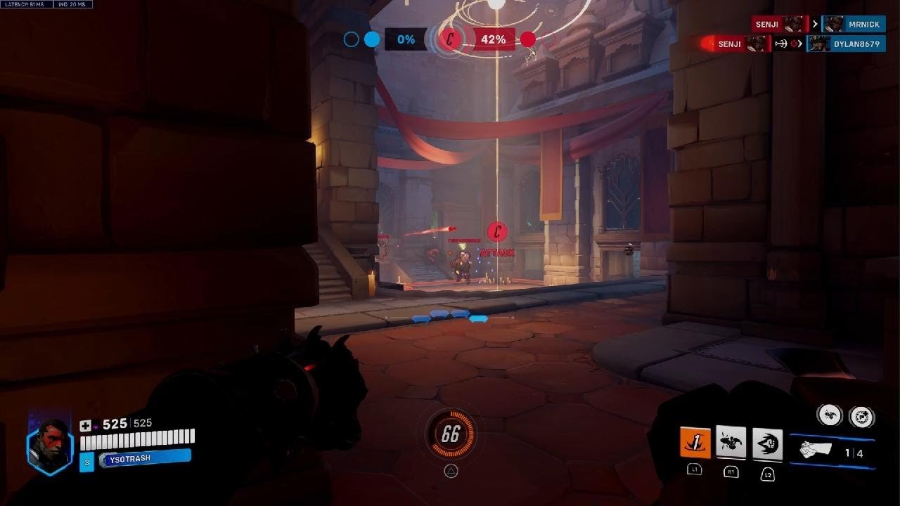 Reverse sweep doom first