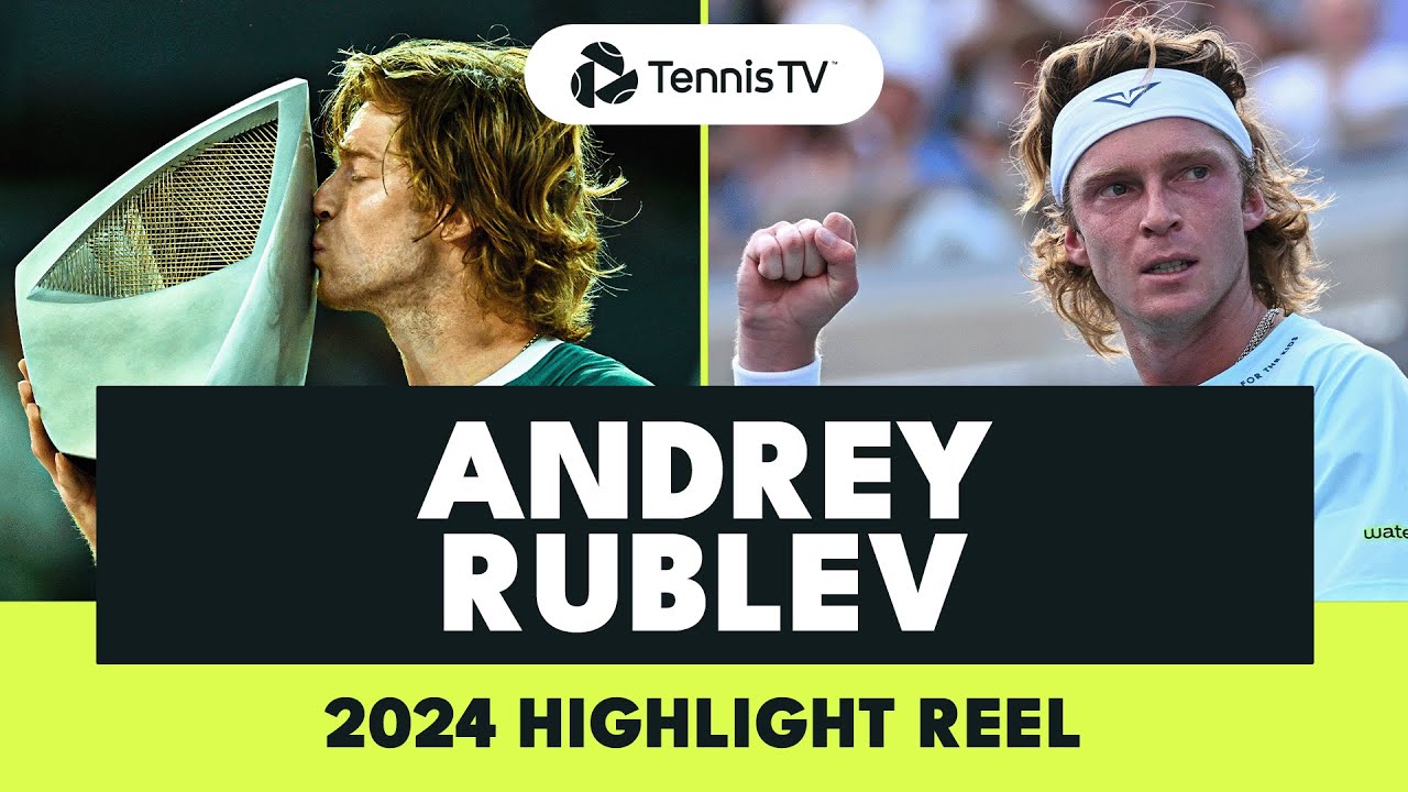 A 2nd Masters 1000 Title & More! | Andrey Rublev 2024 Highlight Reel