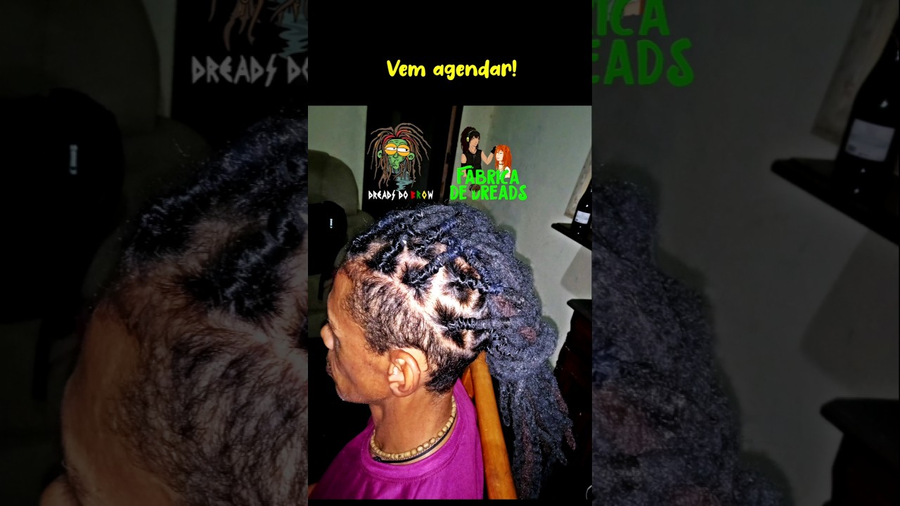 Dreads removiveis em parceria com a Dreadsexpress