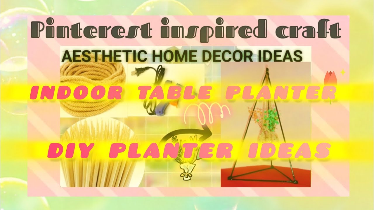 DIY Planter ideas|Planters out of waste| Pinterest inspired|DIY Room Decor Ideas ✨ | Pinterest Vibes