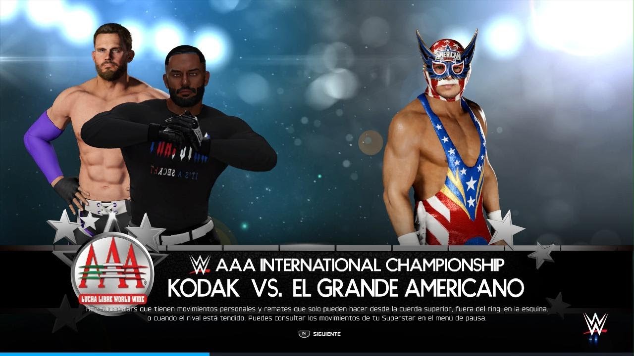 Kodak vs El Grande americano por El Titulo Latinoamérica AAA||AAA Universe mode