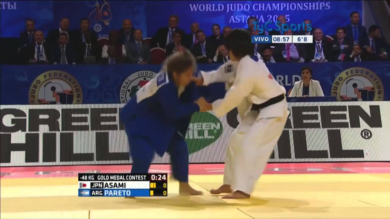 [Judo] Paula Pareto (-48kg.) campeona del mundo en Mundial de Kazajist&aacute;n