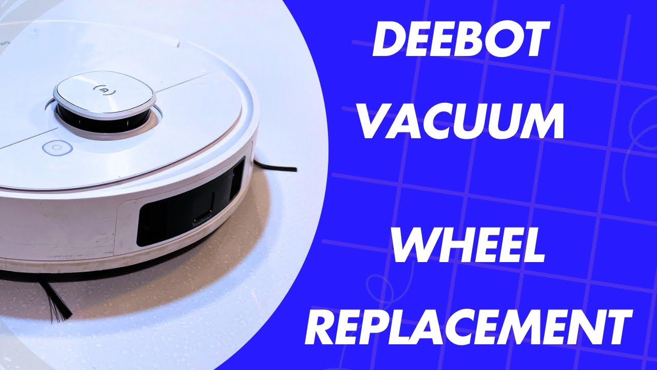 Замена правого ведущего колеса ECOVAC DEEBOT