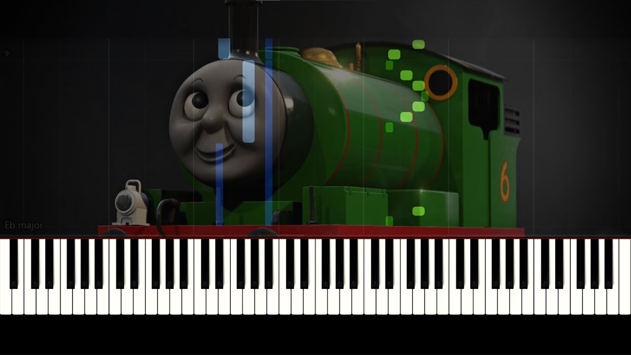 Percy the Small Engine's Theme | EASY Piano Tutorial