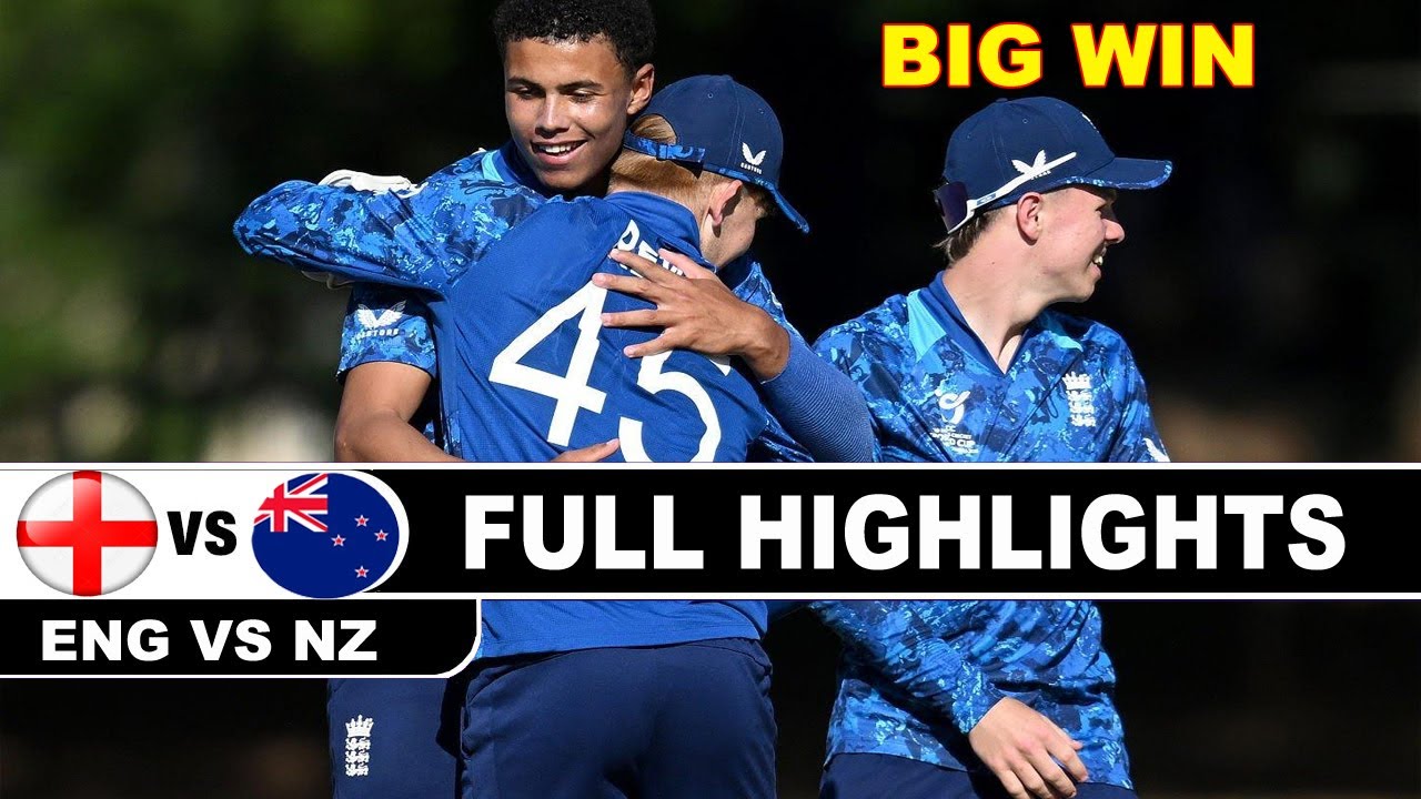 FULL HIGHLIGHTS | ENGLAND VS NEW ZEALAND ICC U9 WORLD CUP 2026 MATCH HIGHLIGHTS | ENG VS NZ