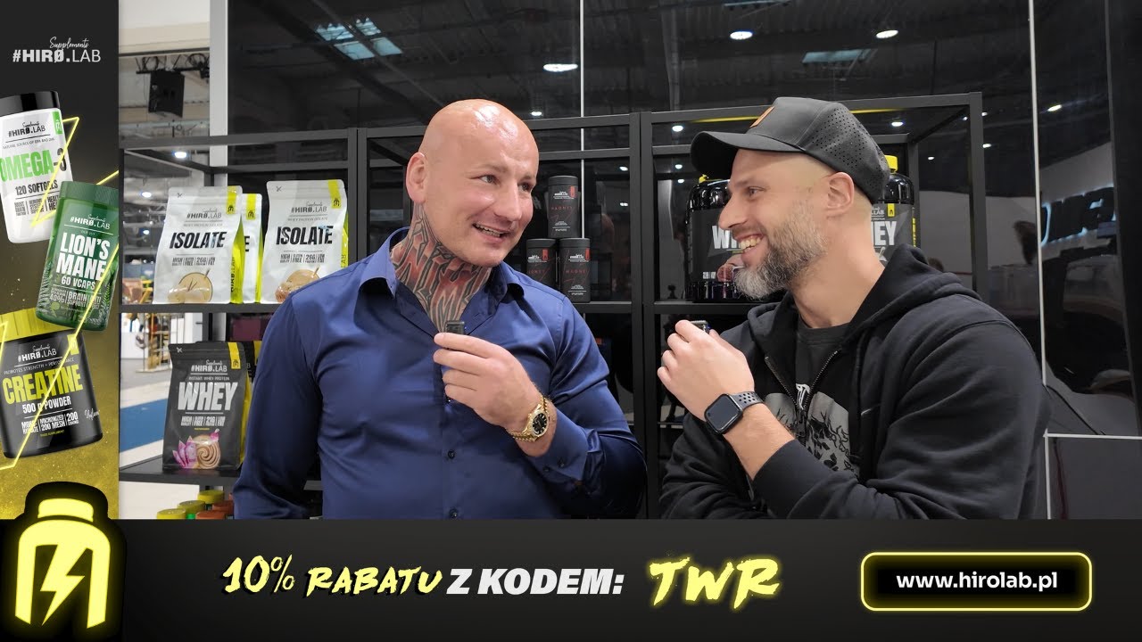 Szpila m.in. o swoim najbliższym rywalu, filmie i premierze linii produkt&oacute;w dla marki Hiro.Lab