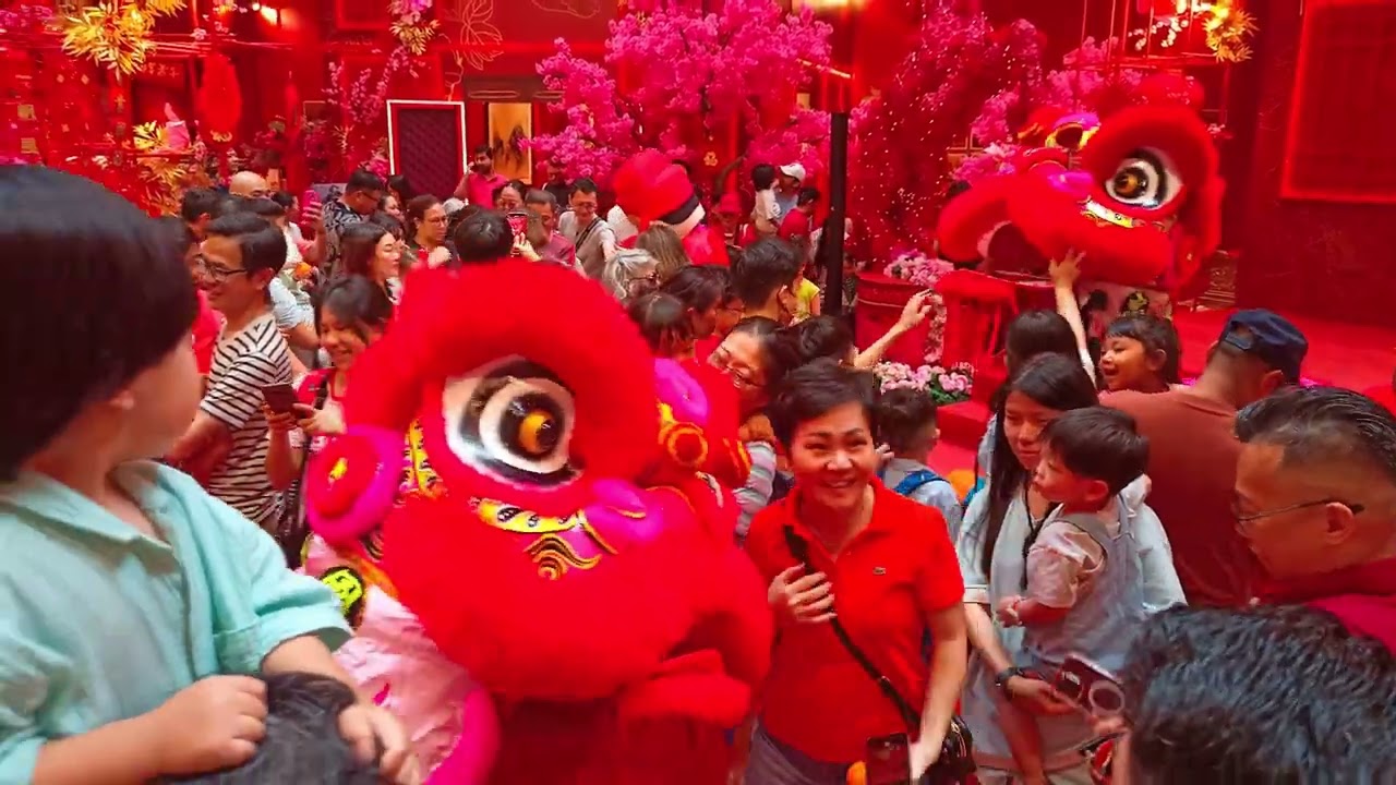 Lion Dance - A powerful tradition spreading luck, unity, and festive spirit. 🦁