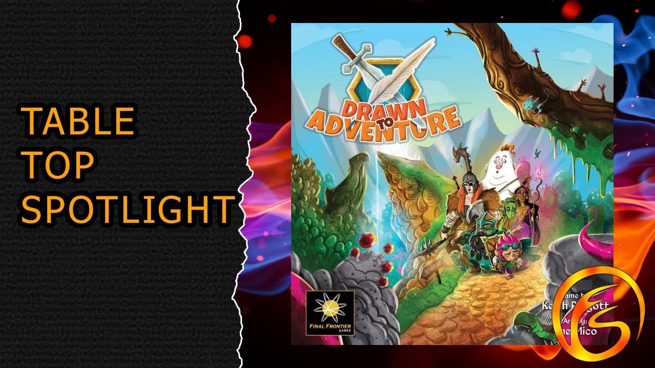 Drawn to Adventure (RPG Adventure Board Game!) - Tabletop Spotlight