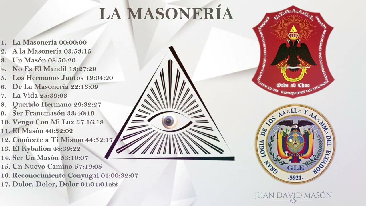 LA MASONERÍA (Álbum completo)