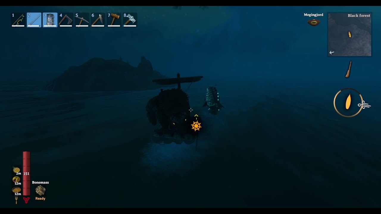 Valheim, Zebola Voltari, Commander of the night's watch, Skulker in the dark lox farm Episode 5