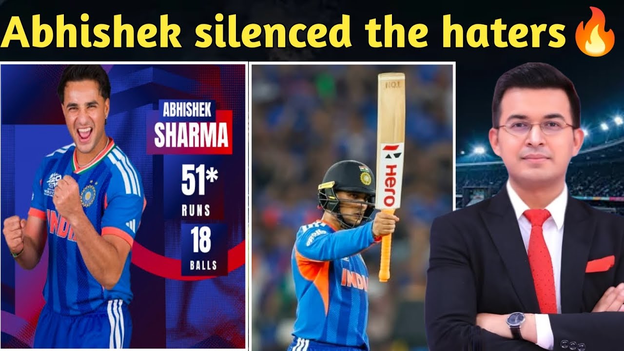 Abhishek Silenced the haters || IND VS NZ ।। FINAL MATCH 