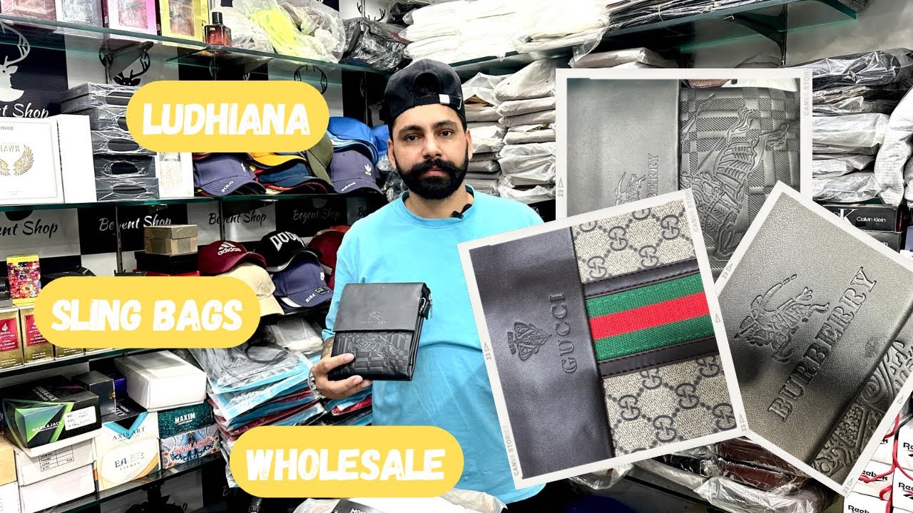 Premium Sling Bag Wholesale in Ludhiana 🔥 | Accessories Wholesale ✅ | ☎️ 7973706303