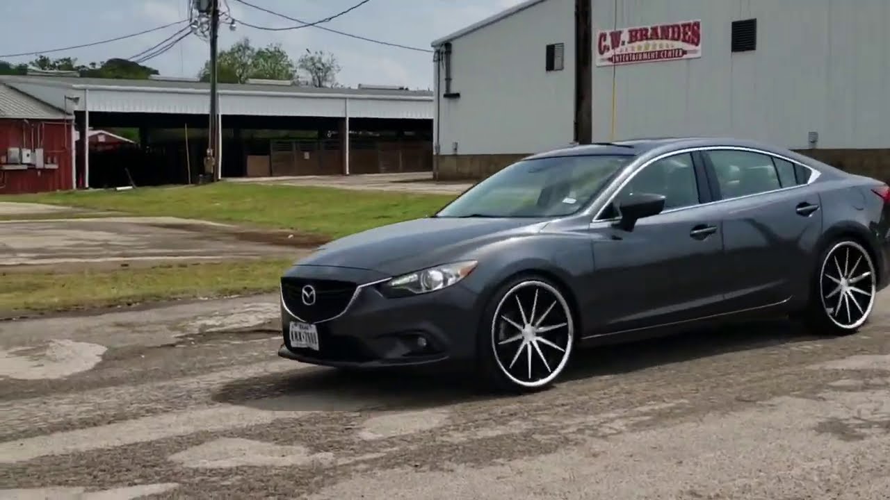 2014 Mazda 6 on 22s