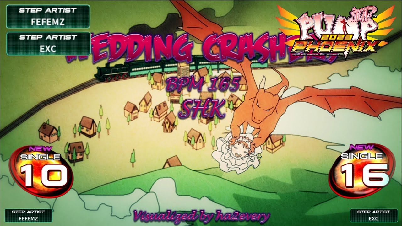 [PUMP IT UP PHOENIX] Wedding Crashers(웨딩 크래셔) S10 & S16 (Phoenix Modified ver.)