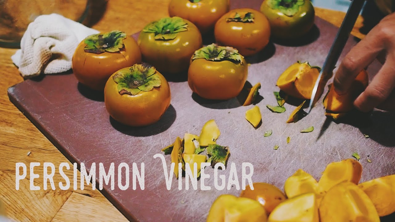 【EASY RECIPE】PERSIMMON VINEGAR