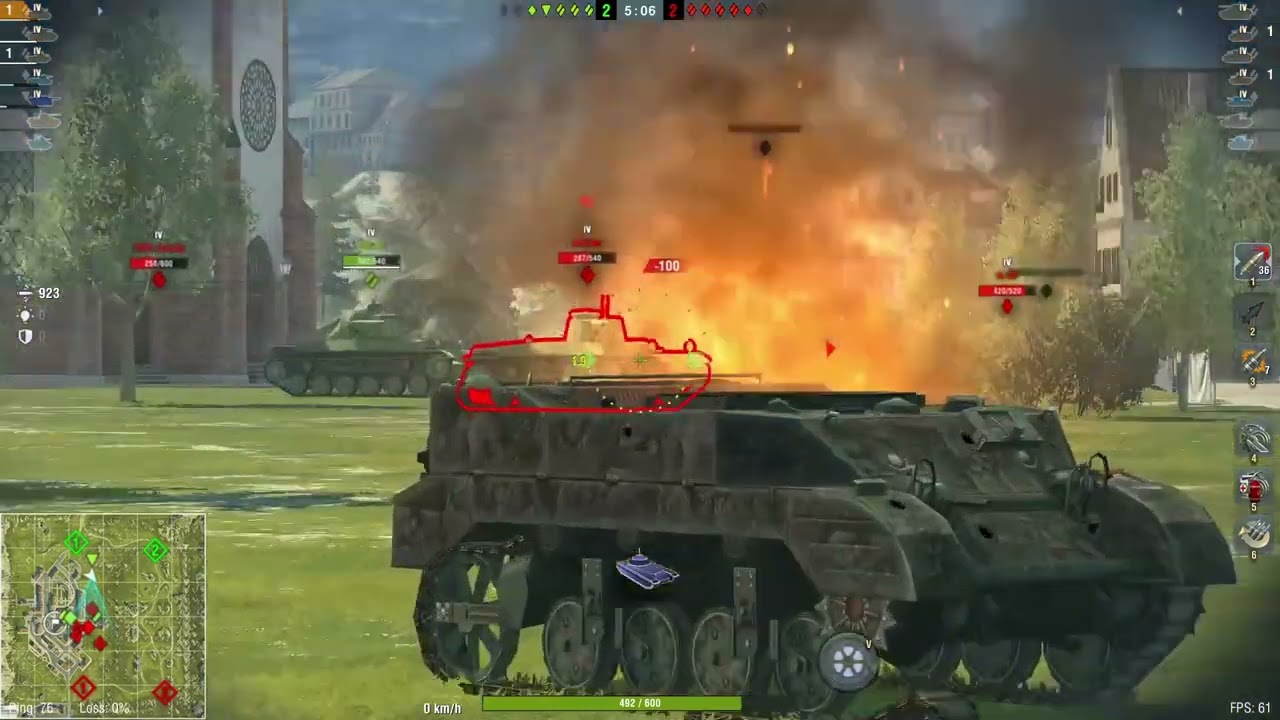 tank fight..
