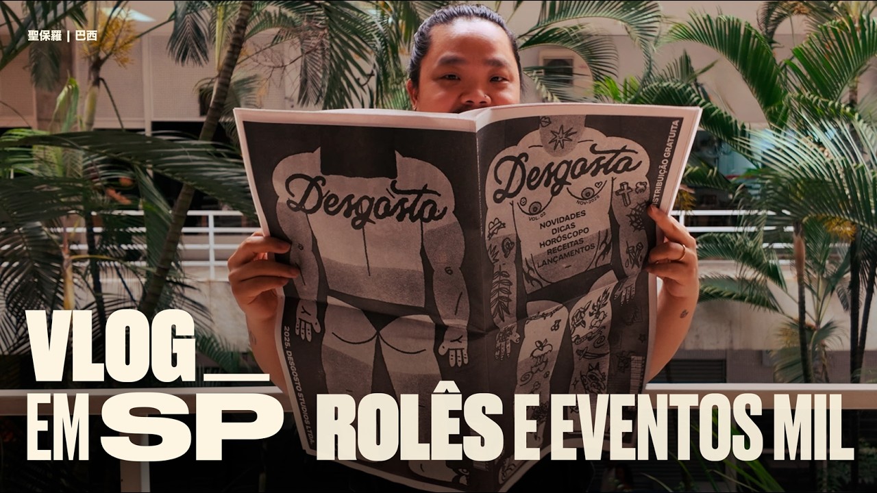 ROLÊS MIL em SP: CCXP, REVISTA NOIZE / Zé Ibarra e ARTE Underground! | VLOG