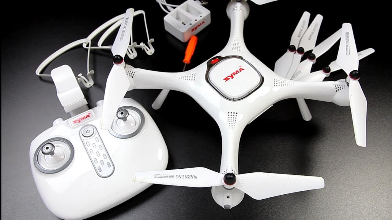 Syma X25 Pro W Beginner GPS Positioning WiFi FPV TX control drone review
