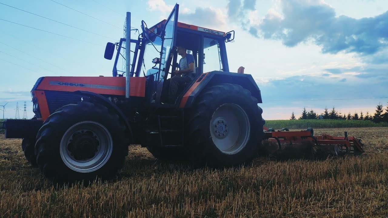 Ursus 1634 w uprawie pożniwnej na dotarciu - sakramecko rycy