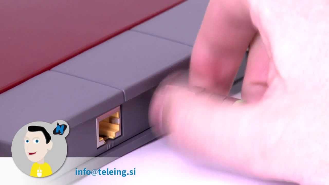PRIKLOP IN VZPOSTAVITEV INTERNETNE POVEZAVE