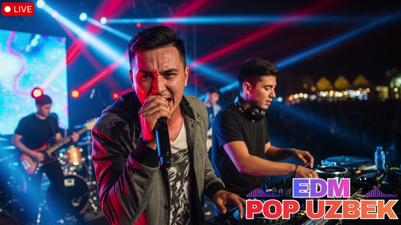 Live Uzbek Dance Pop Music Set | Modern EDM Pop on Stage