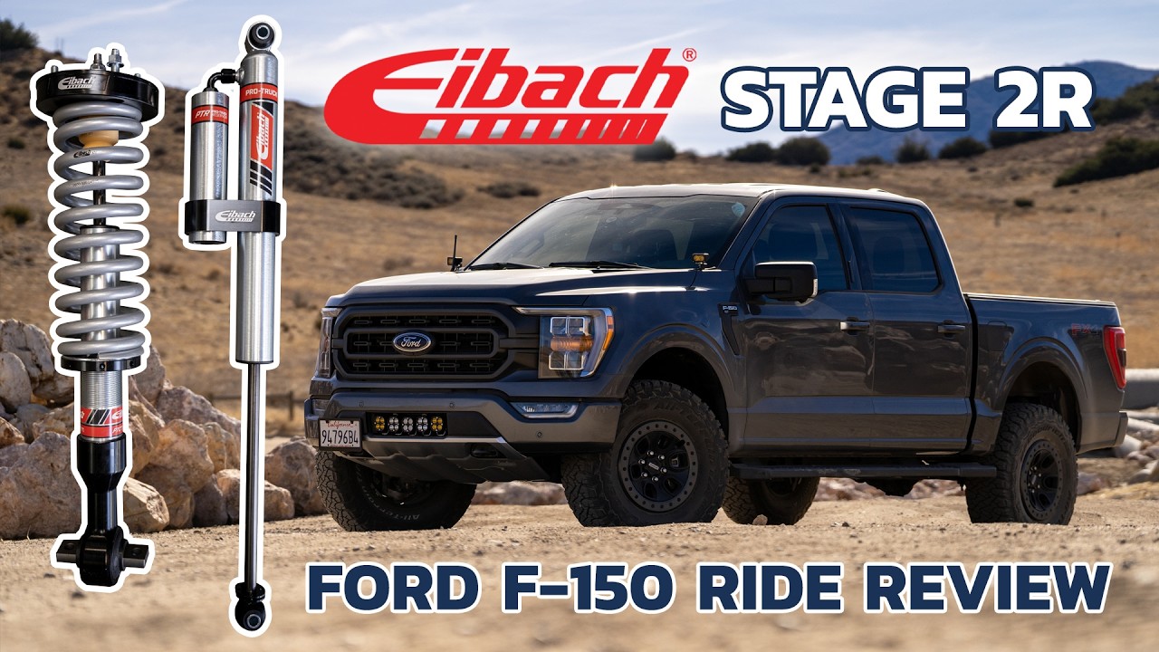 Eibach Stage 2R Shocks: The Performance Leveling Kit for the F150