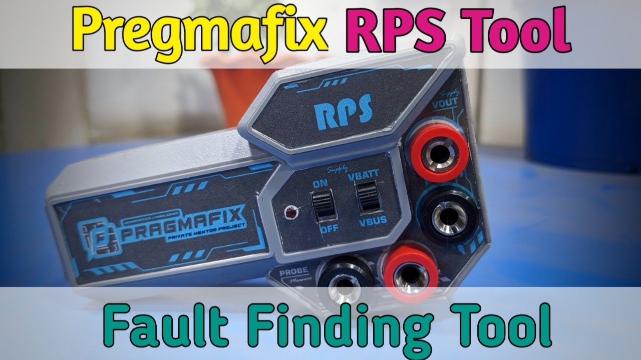 Pragmafix rps Tool|| Fault finding tool for mobile repair