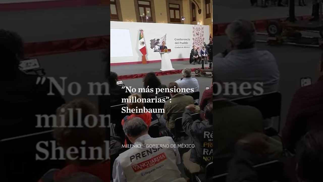 Sheinbaum anuncia reforma constitucional contra pensiones millonarias en Pemex