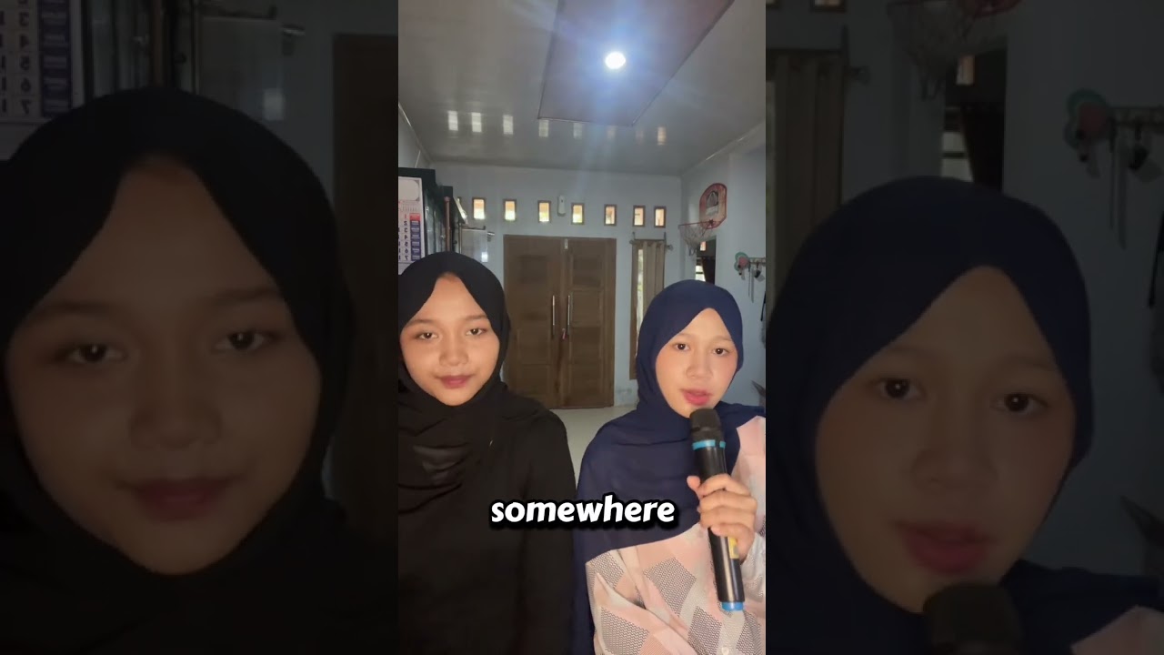 Tugas Ujian Praktek Bahasa Inggris sing a song “somewhere only we know” 