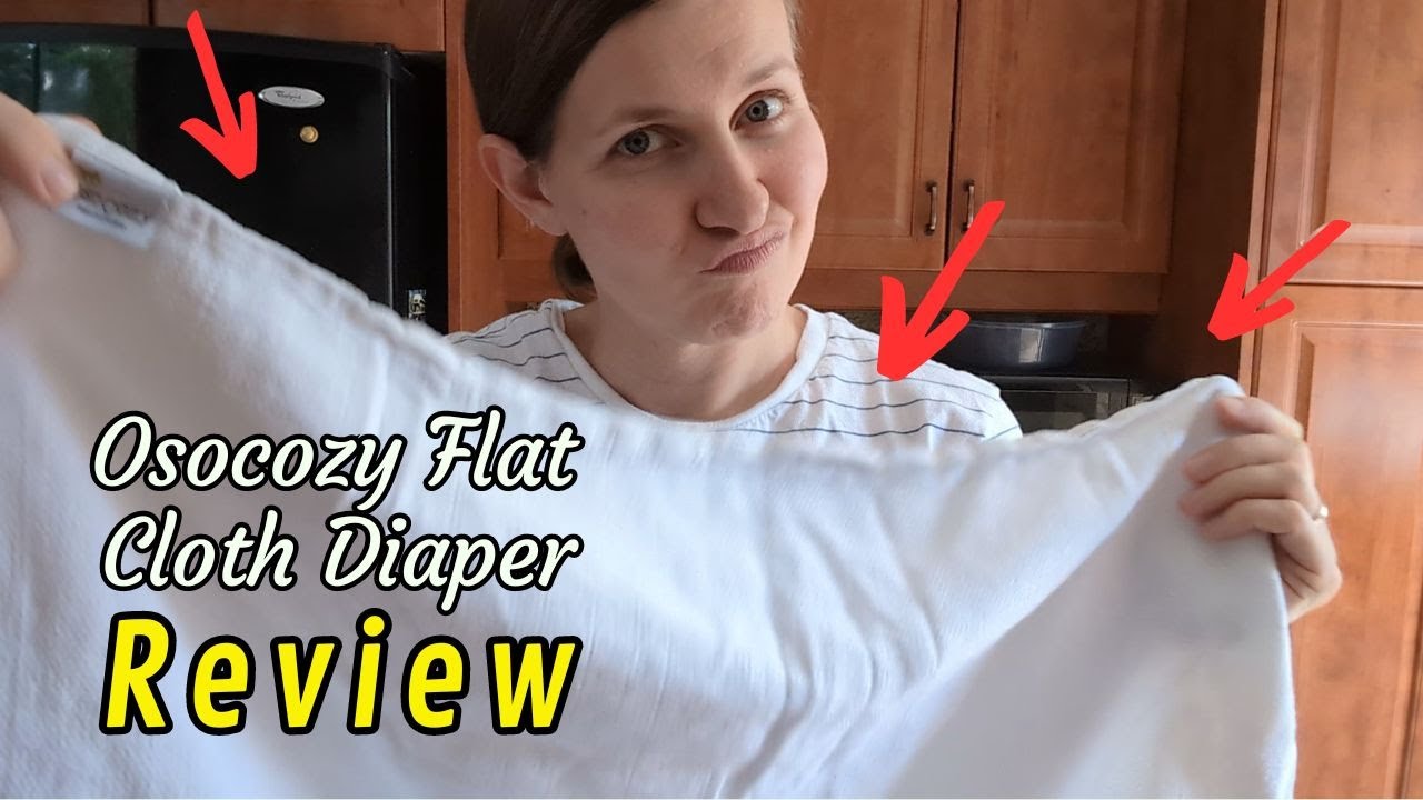 FAST REVIEW | Osocozy Flat Cloth Diapers