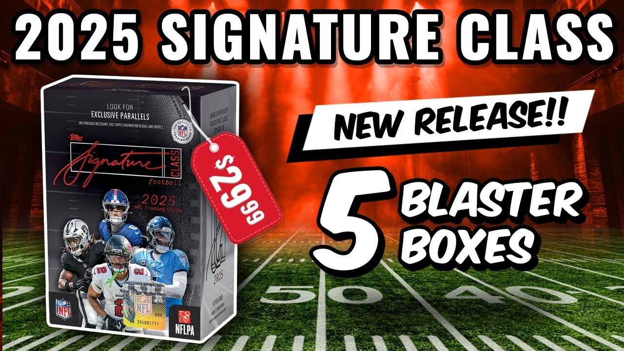 ЛУЧШИЙ ФОРМАТ?! 🚨НОВИНКА🚨 Футбольные бластеры Topps Signature Class 2025 года