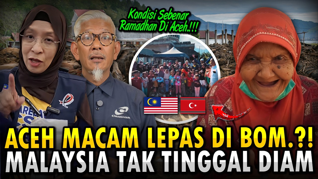 SEBAK🥲MALAYSIA Rayakan Ramadhan Untuk Rakyat ACEH‼