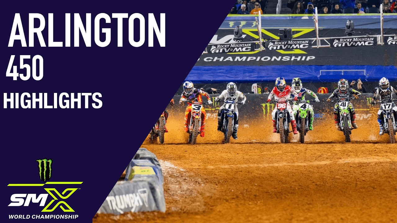 Supercross Round #7 450SX Highlights | Arlington, Texas AT&T | February 21, 2026