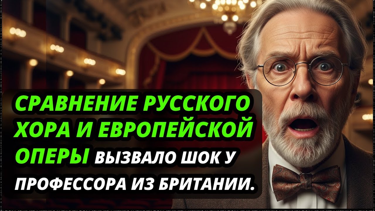 Профессор из Лондона приехал учить нас петь, но то, что он увидел, довело его ДО СЛЁЗ.
