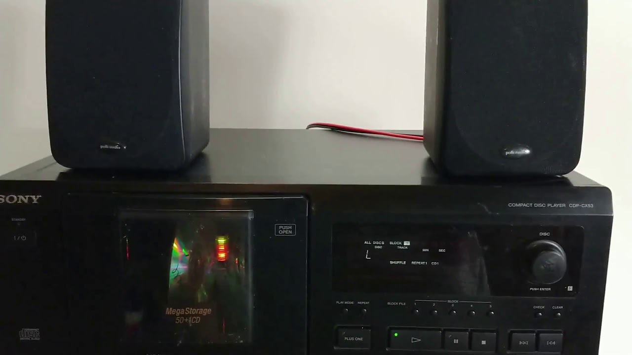 Sony CDP-CX53 50+1 Test