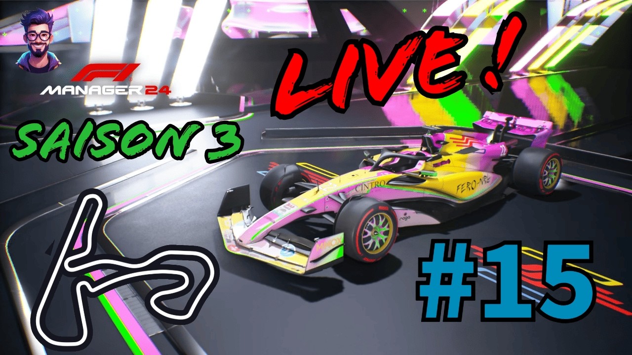 🔴 F1 Manager 24 / GP des Pays-Bas/ On passe la trêve estivale, nouvel élan !