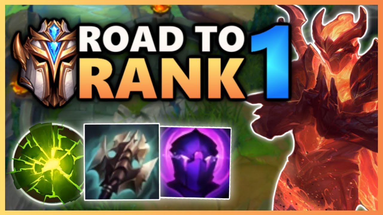 The Hardest Challenge in League of Legends - Road To Rank 1 (#1)