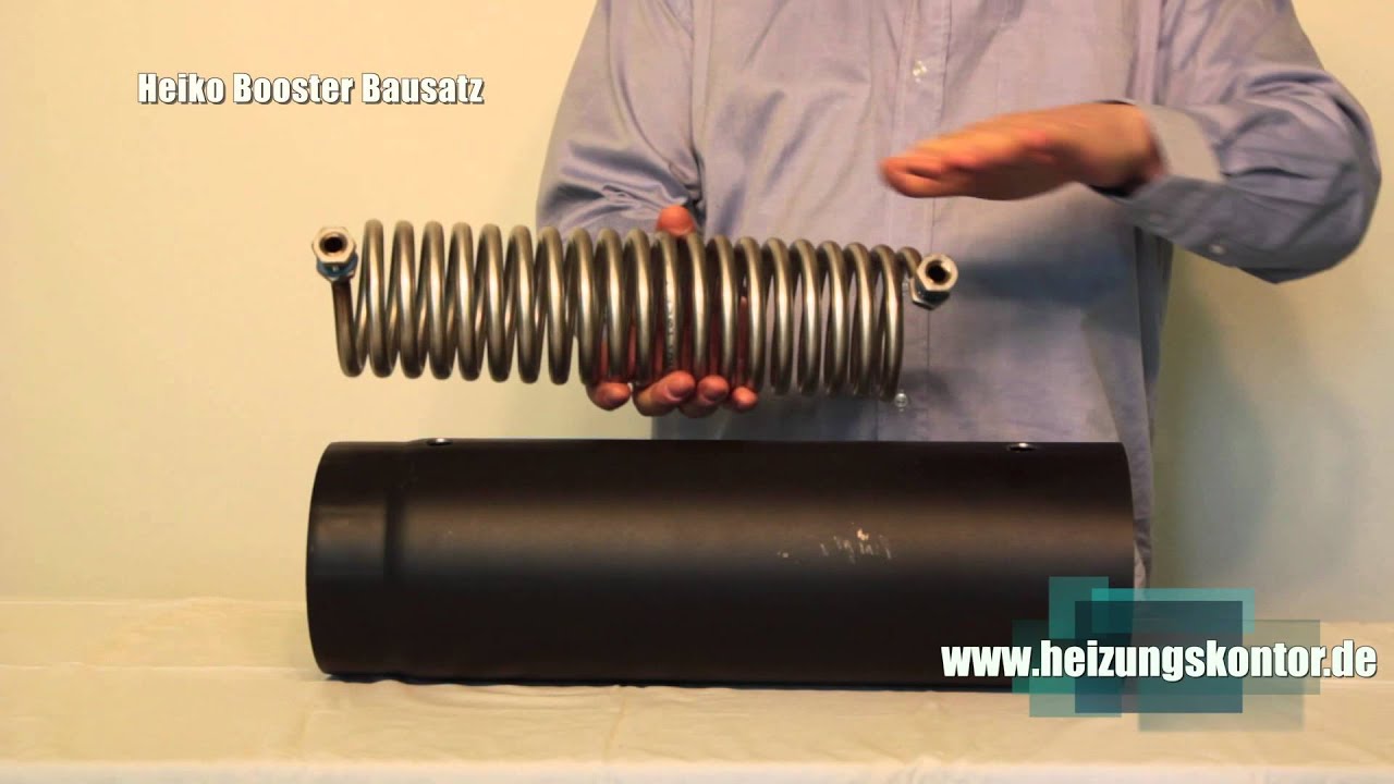 Abgaswärmetauscher Bausatz Water Heat Exchanger für wasserführende Wärmetauscher selber bauen