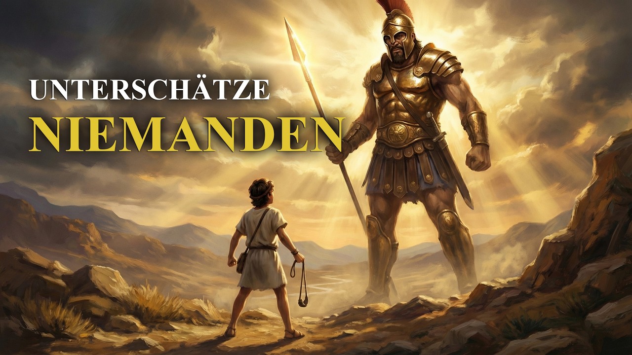 Gottes Antwort auf den Riesen: Die Geschichte von David und Goliath