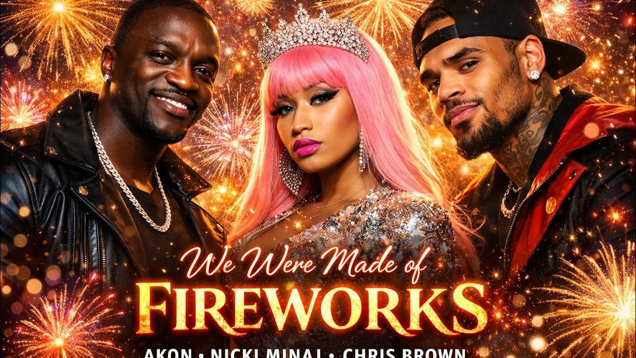 AKON,NIKIMINAJ and CHRISBROWN