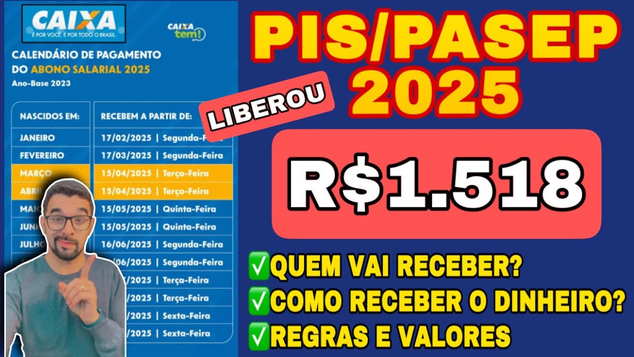 Abono salarial PIS-Pasep 2025 terá novo pagamento nesta terça; veja quem vai receber