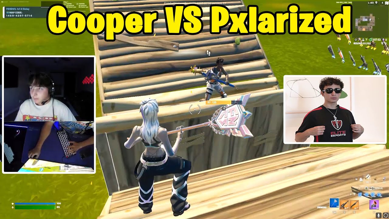 Pxlarized VS Cooper 1v1 Buildfights!