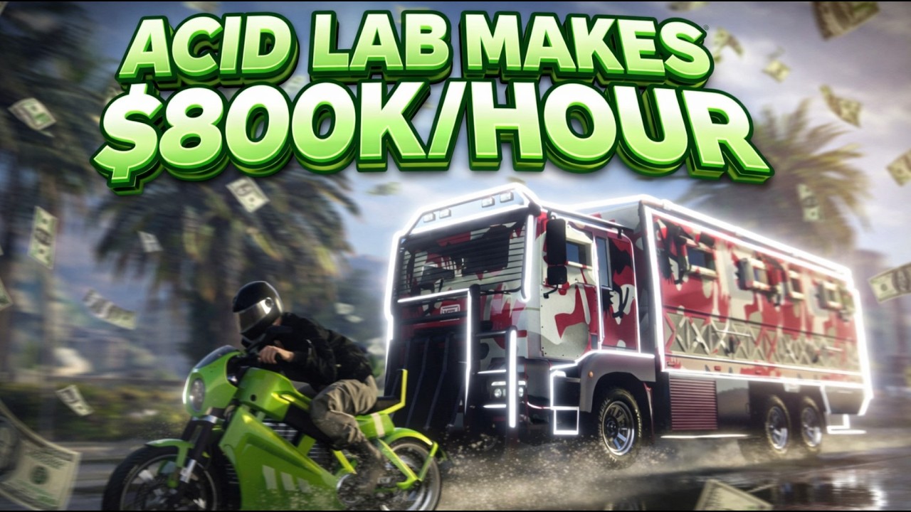 How to MAKE $800,000/Hour with ACID LAB!